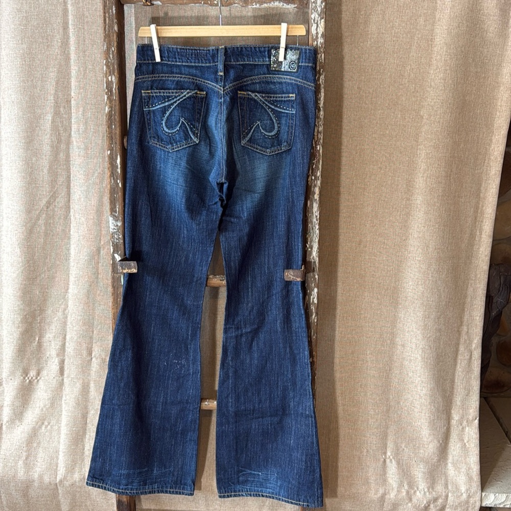 AG ADRIANO GOLDSCHMIED flared leg jeans, the new legend